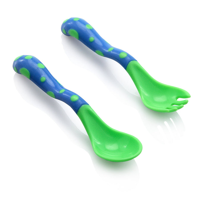 Nuby 4 piece Trainer Fork and Spoon