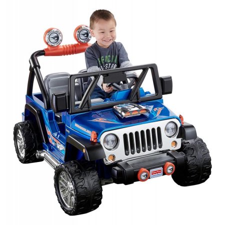 Power Wheels Hot Wheels Jeep Wrangler by Fisher Price