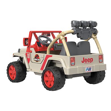Power Wheels Jurassic Park Jeep Wrangler by Fisher Price