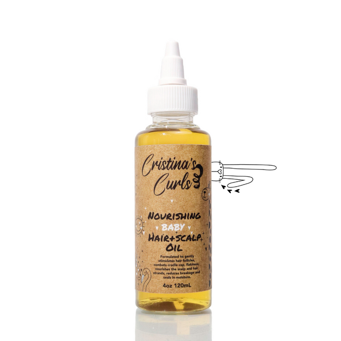 Cristina's Curls Nourishing Baby Hair + Scalp Oil