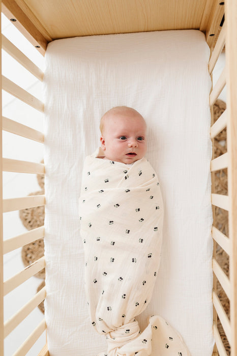 Ely's & Co. Cotton Muslin Swaddle Blanket