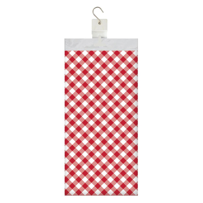 Party Decorations Classic Gingham Paper Tablecover All Over Print, 54" X 102" (1/Pkg)