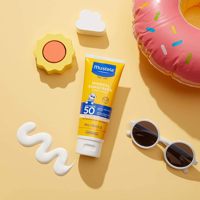 Mustela  SPF 50 Mineral Sunscreen Lotion 100ml