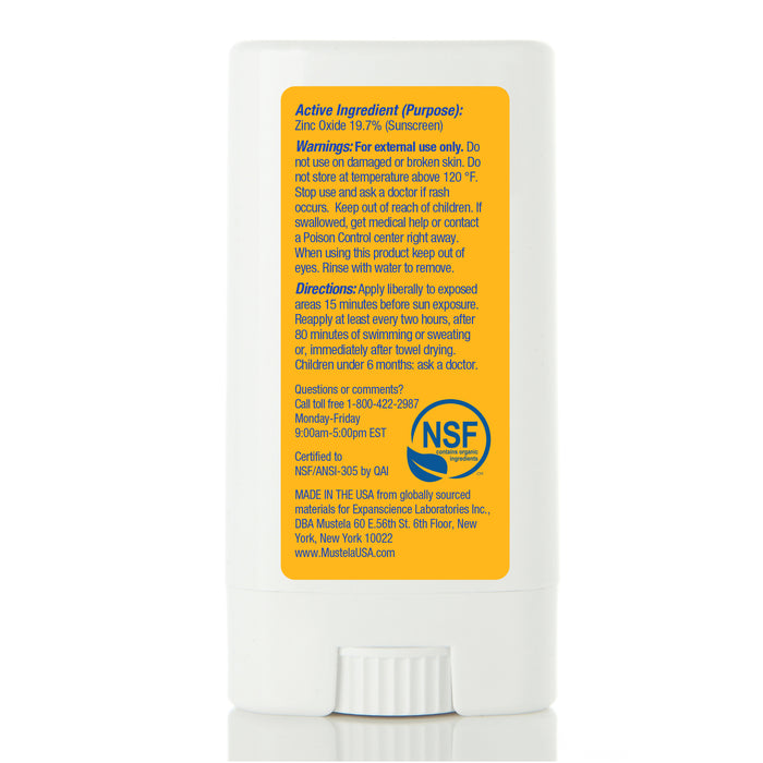 Mustela  SPF 50 Mineral Sunscreen Stick