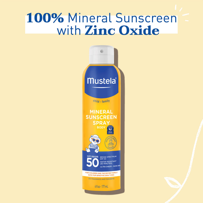 Mustela  SPF 50 Mineral Sunscreen Spray