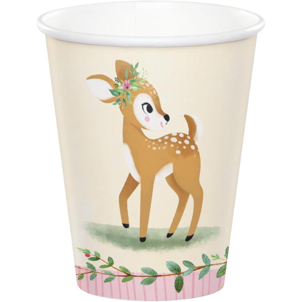 Party Decorations Deer Little One Hot/Cold Cup 9Oz. (8/Pkg)