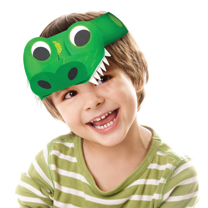 Party Decorations Alligator Party Headband Child Size (8/Pkg)