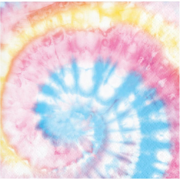 Party Decorations Tie Dye Party Beverage Napkin (16/Pkg)