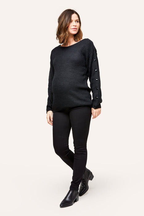 NOM Maternity Odette Maternity + Nursing Sweater