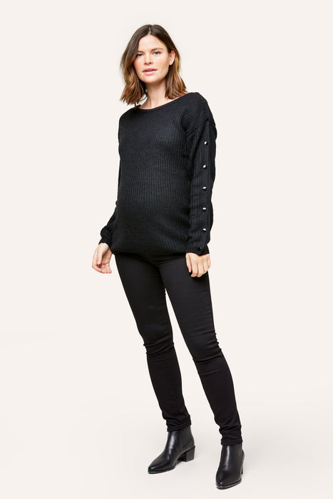 NOM Maternity Odette Maternity + Nursing Sweater