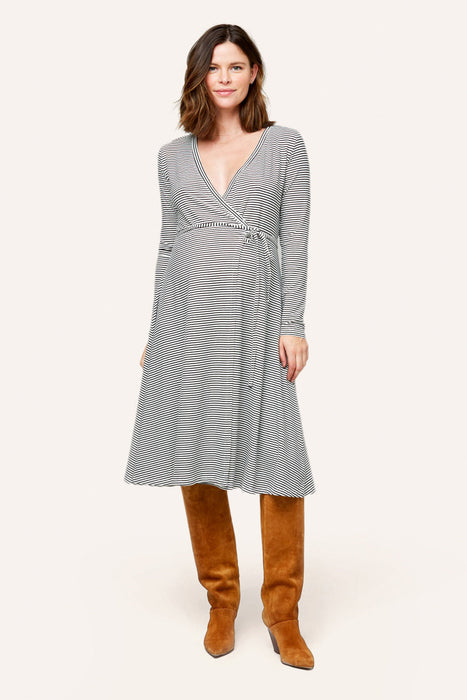 NOM Maternity Tessa Maternity + Nursing Wrap Dress