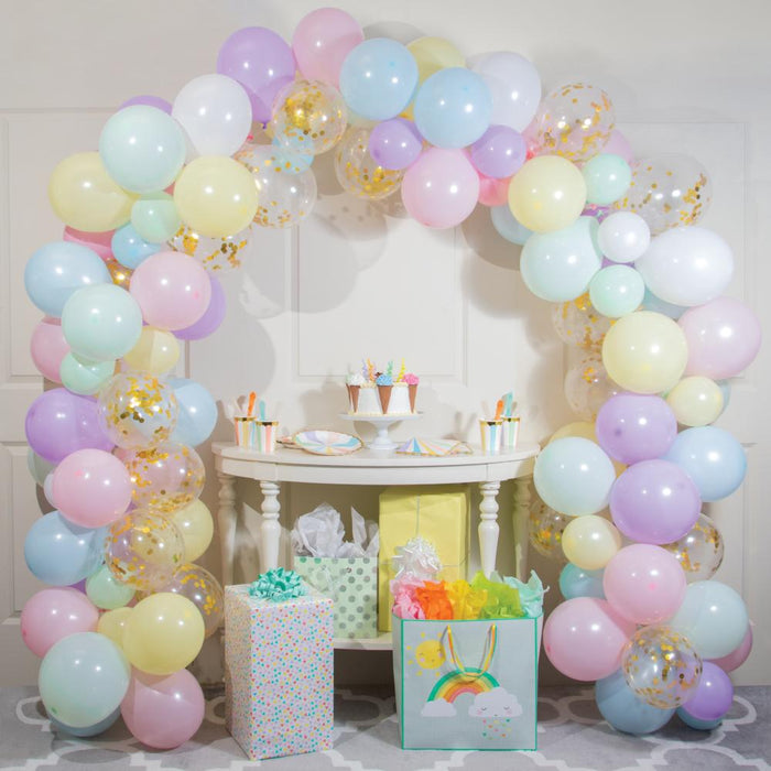 Party Decorations Pastel Balloon Garland Kit (112/Pkg)