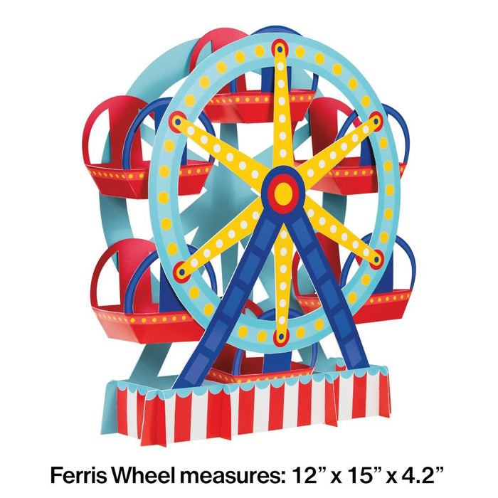 Party Decorations Ferris Wheel Centerpiece (1/Pkg)