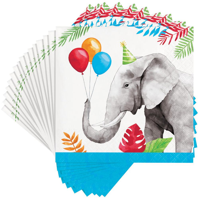 Party Decorations Party Animals Beverage Napkin 16ct