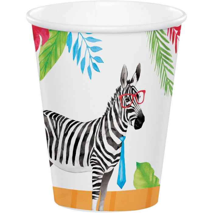 Party Decorations Party Animals Hot/Cold Cup 9oz., Assorted Designs 8ct