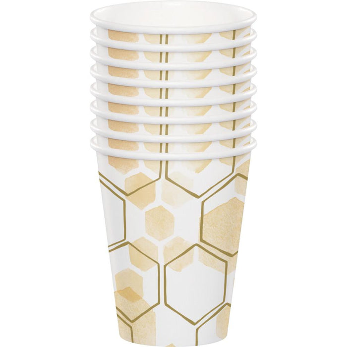 Party Decorations Honeycomb Hot/Cold Cup 9oz. 8ct