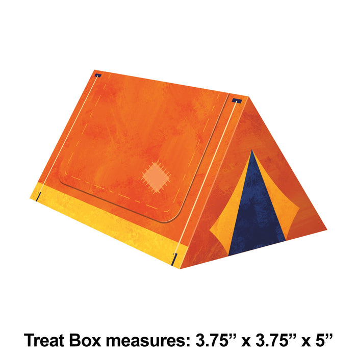 Party Decorations Outdoor Adventure Treat Box (8/Pkg)