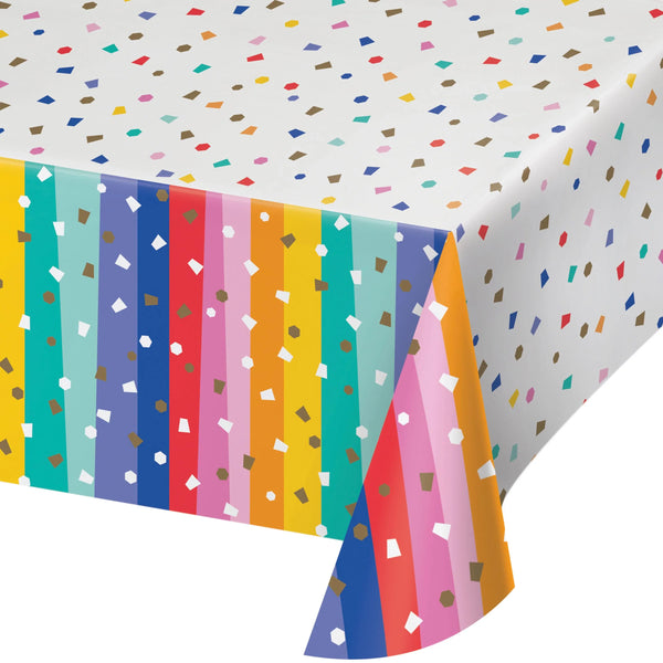 Party Decorations Birthday Confetti Tablecover, Paper 54