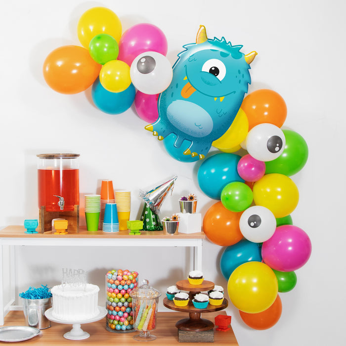 Party Decorations Monsters Balloon Garland Kit