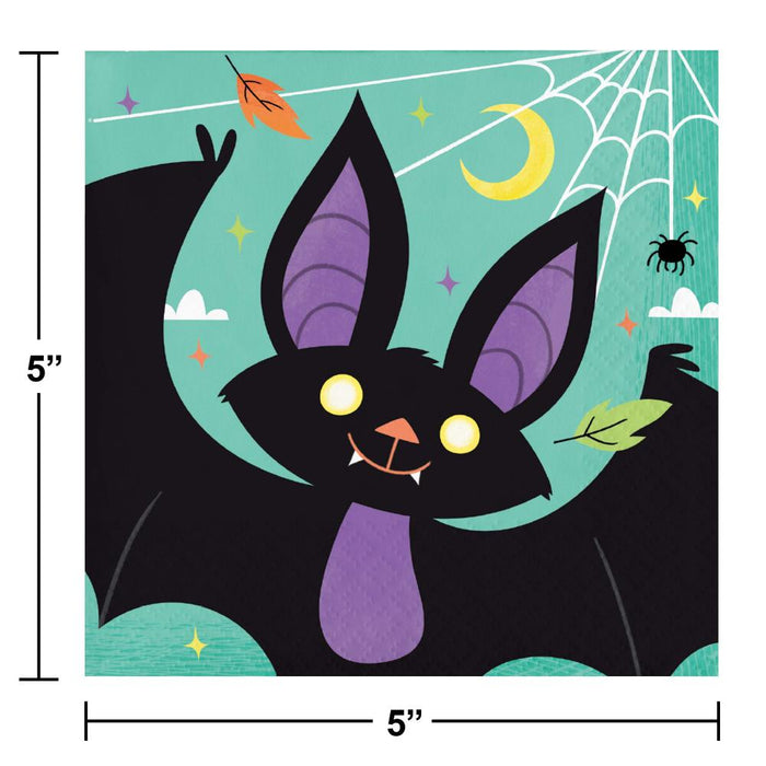 Party Decorations Fa-Boo-Lous Halloween Beverage Napkin (16 per Pkg)