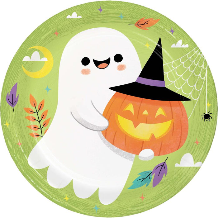 Party Decorations Fa-Boo-Lous Halloween Dinner Plate (8 per Pkg)