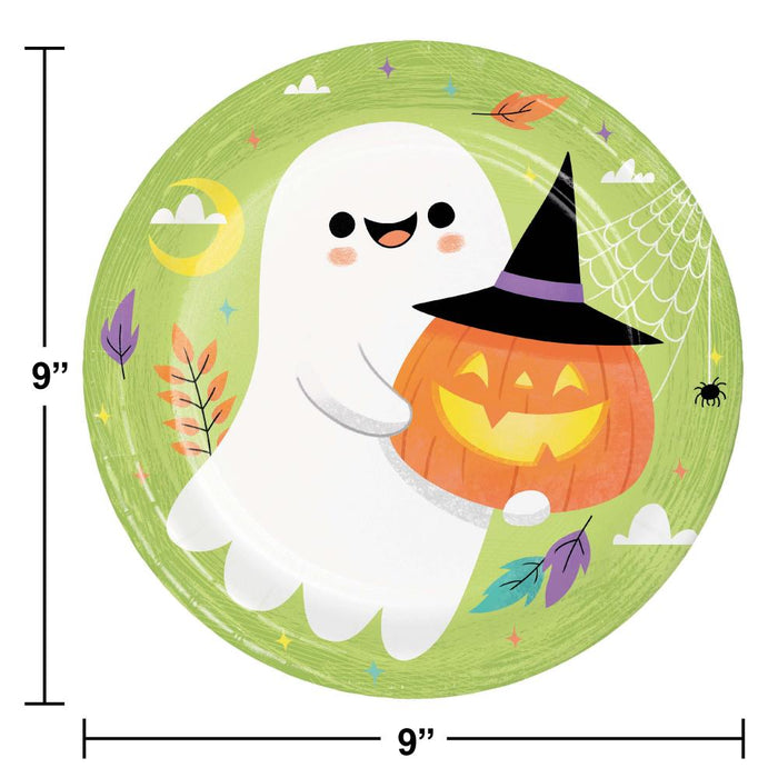 Party Decorations Fa-Boo-Lous Halloween Dinner Plate (8 per Pkg)