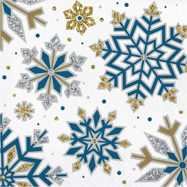 Party Decorations Whimsical Winter Luncheon Napkin (16 per Pkg)