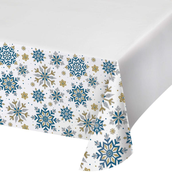 Party Decorations Whimsical Winter Paper Tablecover, Border Print (1 per Pkg)