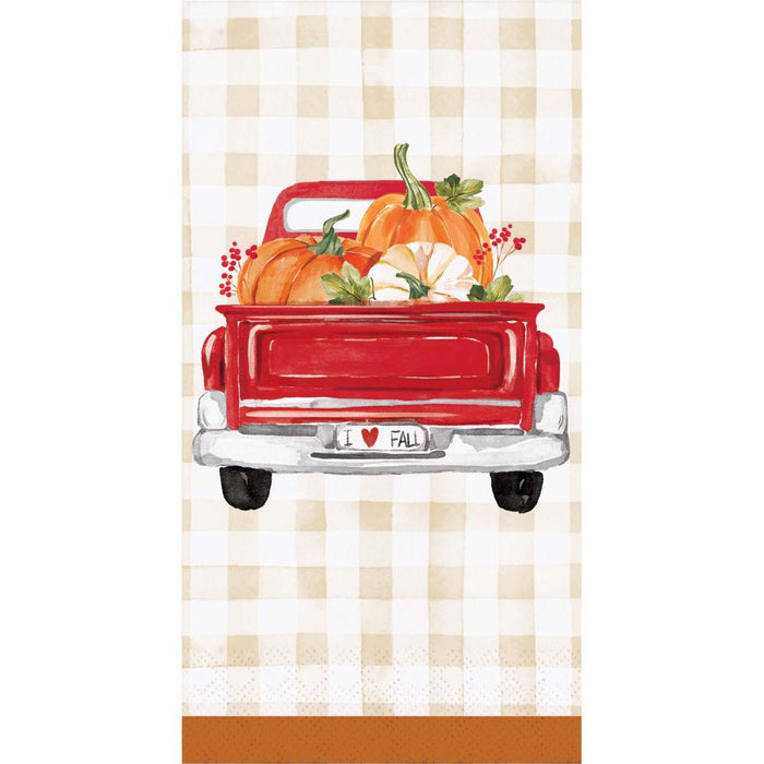 Party Decorations Hello Harvest Guest Towel (16 per Pkg)