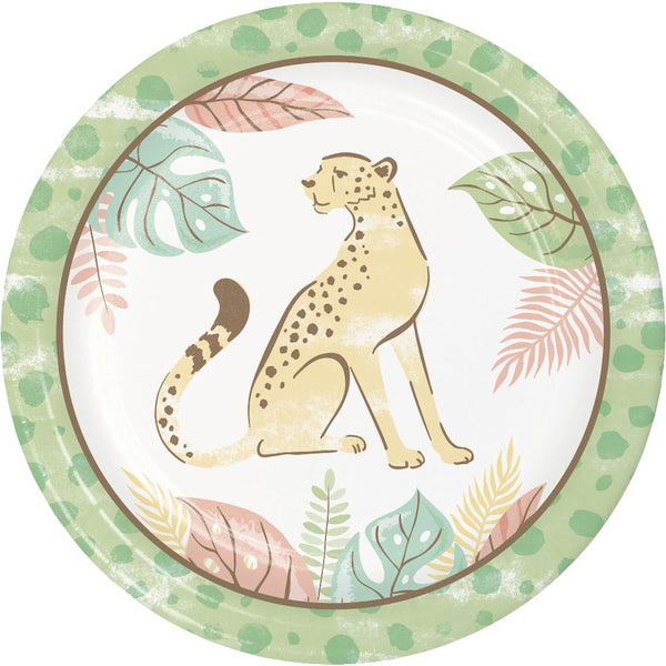 Party Decorations Safari Baby Luncheon Plate (8 per Pkg)