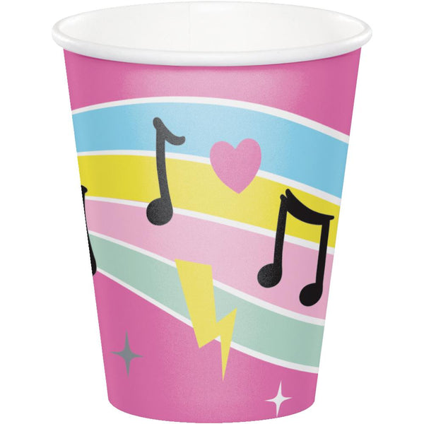 Party Decorations Birthday Beats Hot/Cold Cup 9oz. (8 per Pkg)