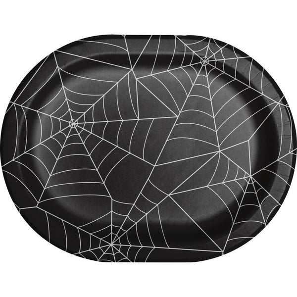 Party Decorations Halloween Oval Platter (8 per Pkg)