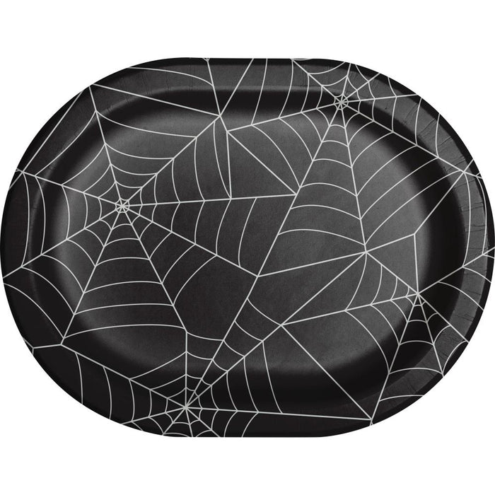 Party Decorations Halloween Oval Platter (8 per Pkg)