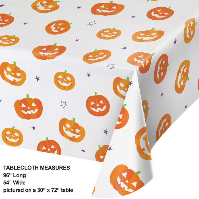 Party Decorations Halloween Paper Tablecover All Over Print (1 per Pkg)