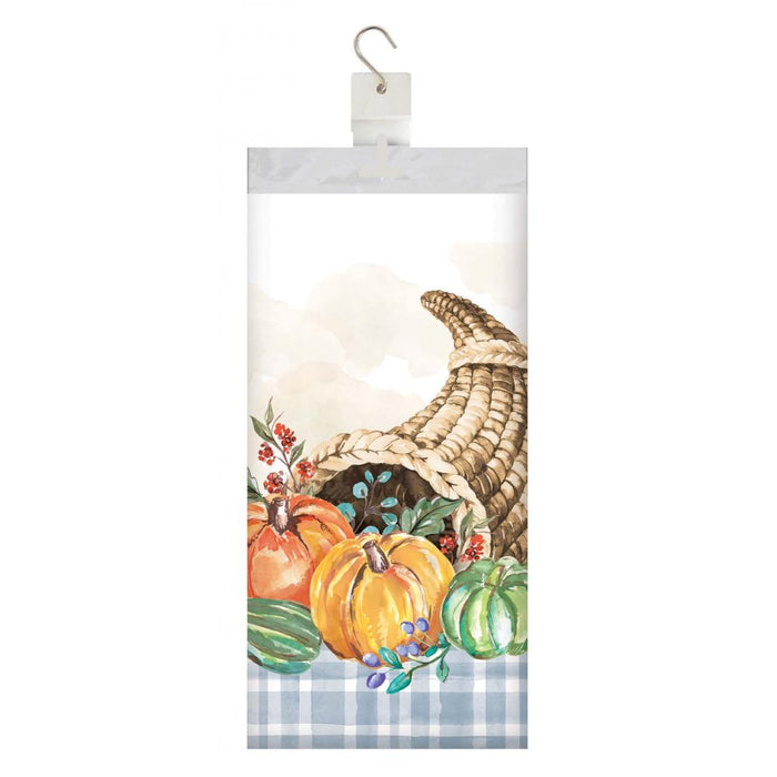 Party Decorations Decadent Cornucopia Paper Tablecover Border Print (1 per Pkg)