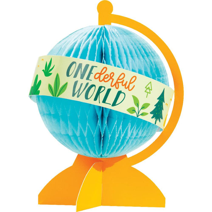 Party Decorations World Adventure Honeycomb Centerpiece (1 per Pkg)