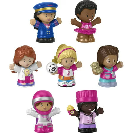 Fisher-Price Little People Barbie You Can Be Anything Figures