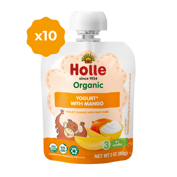 Holle Organic Yogurt Pouches - Mango