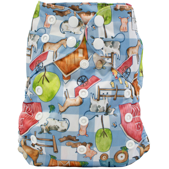 Texas Tushies Slim Fit Pocket Cloth Diaper