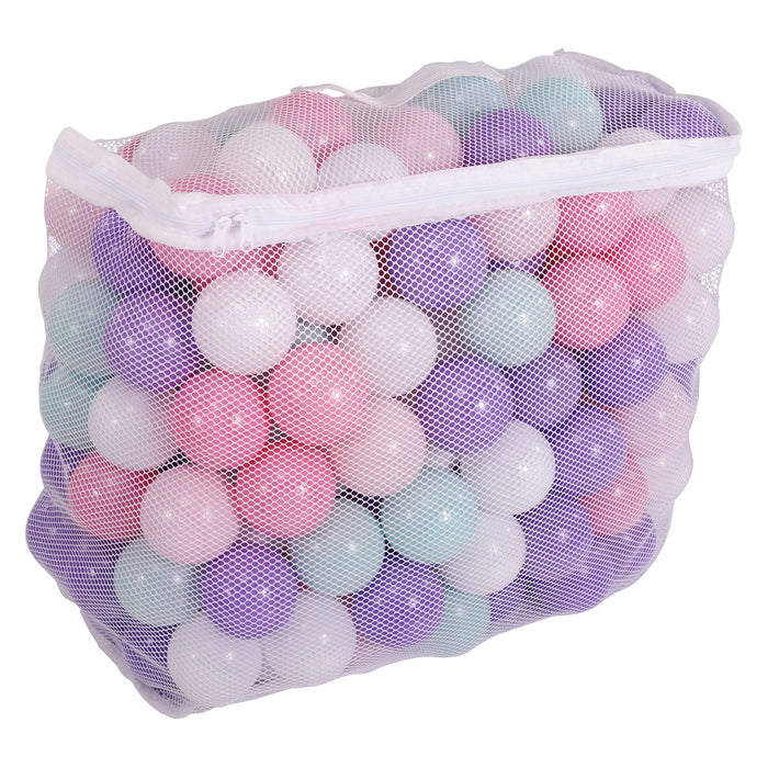 BalanceFrom Fitness 2.3" Crush Proof Play Pit Balls w/Storage Bag, 200 Count