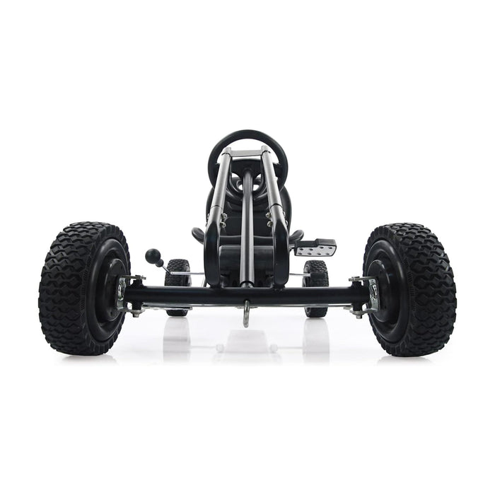 Hauck Lightning Ergonomic Pedal Ride On Go Kart Toy for Boys and Girls, Black