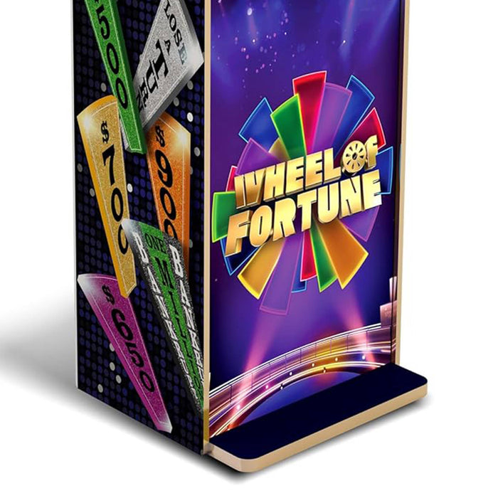 Arcade1Up Wheel of Fortune Video Arcade Games, 5 Foot Tall Stand Up Cabinet