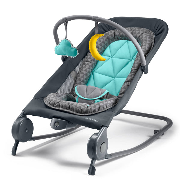 Ingenuity Summer 2 In 1 Bouncer and Rocker Duo with Inclined Sleeper Design