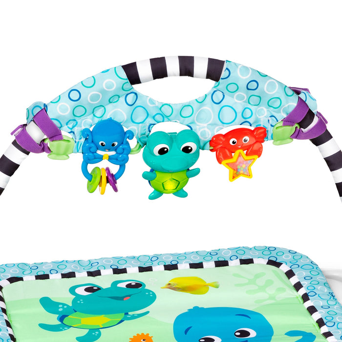 Baby Einstein Neptune's Discovery Reef Baby Tummy Time Activity Gym Toy Bar