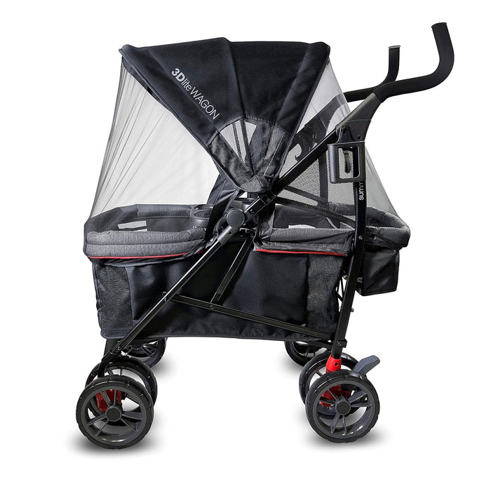 Summer Infant 3Dlite Wagon Convenience Lightweight Stroller for Infant & Toddler