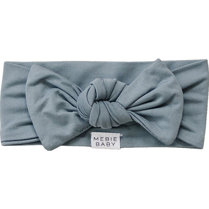 Mebie Baby Dusty Blue Bamboo Head Wrap