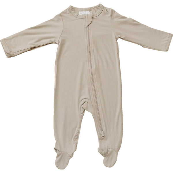 Mebie Baby Oatmeal Bamboo Zipper