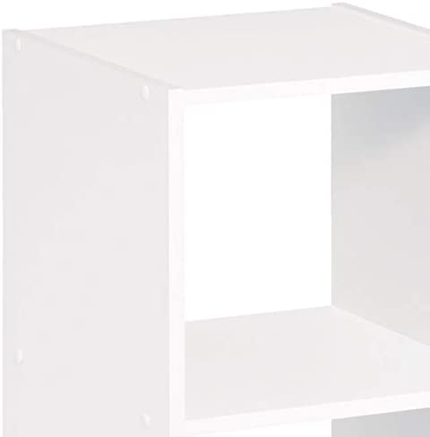 ClosetMaid 165100 Decorative Media Storage Tower Bookcase with Drawer, White