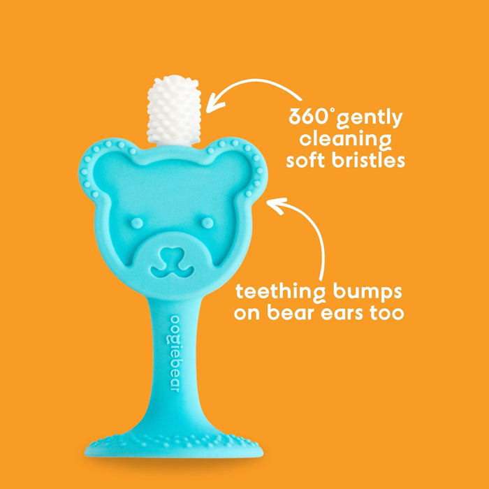 Oogiebear Baby 360° Soft Silicone Training Toothbrush