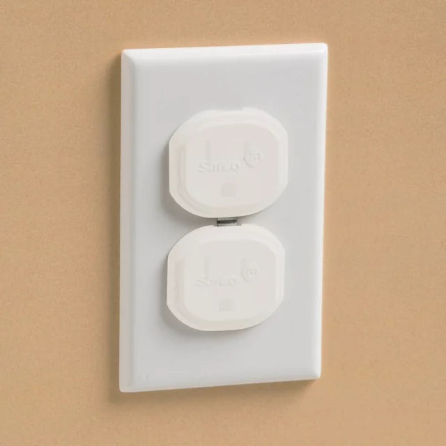 Safety 1ˢᵗ Plug Protectors (36pk), White
